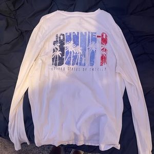 Johnnie-0 long sleeve tee shirt size L